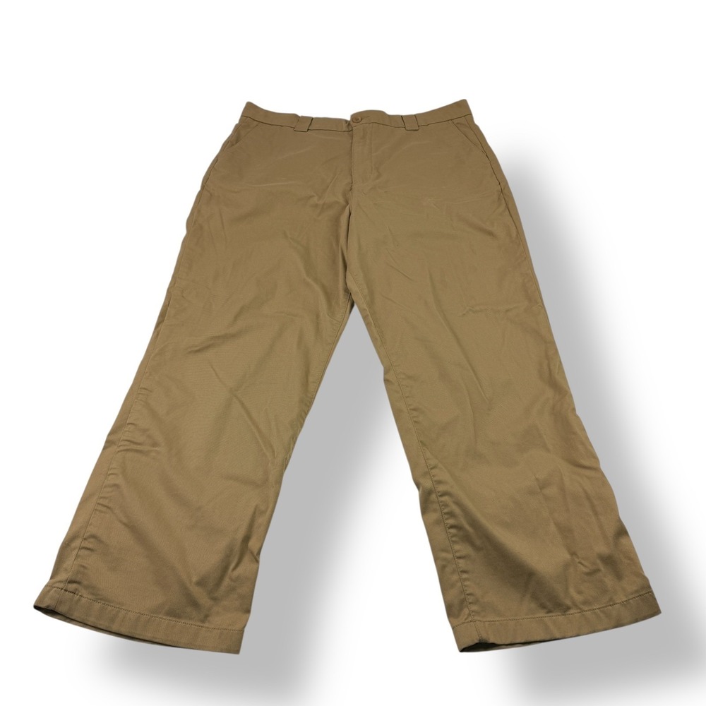 LEVIS Made Crafted Khaki Chinos Mens Size 38x29 Flat Front Pants Casual Office‎